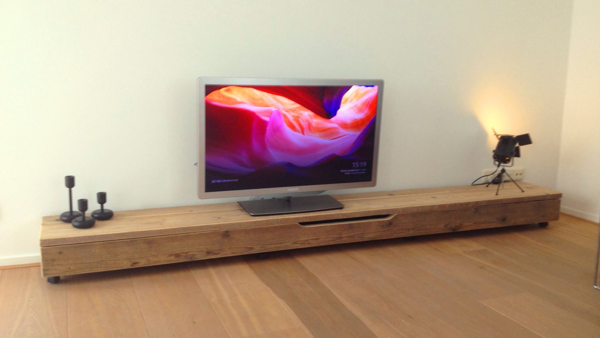 TV meubel gebruikt steigerhout