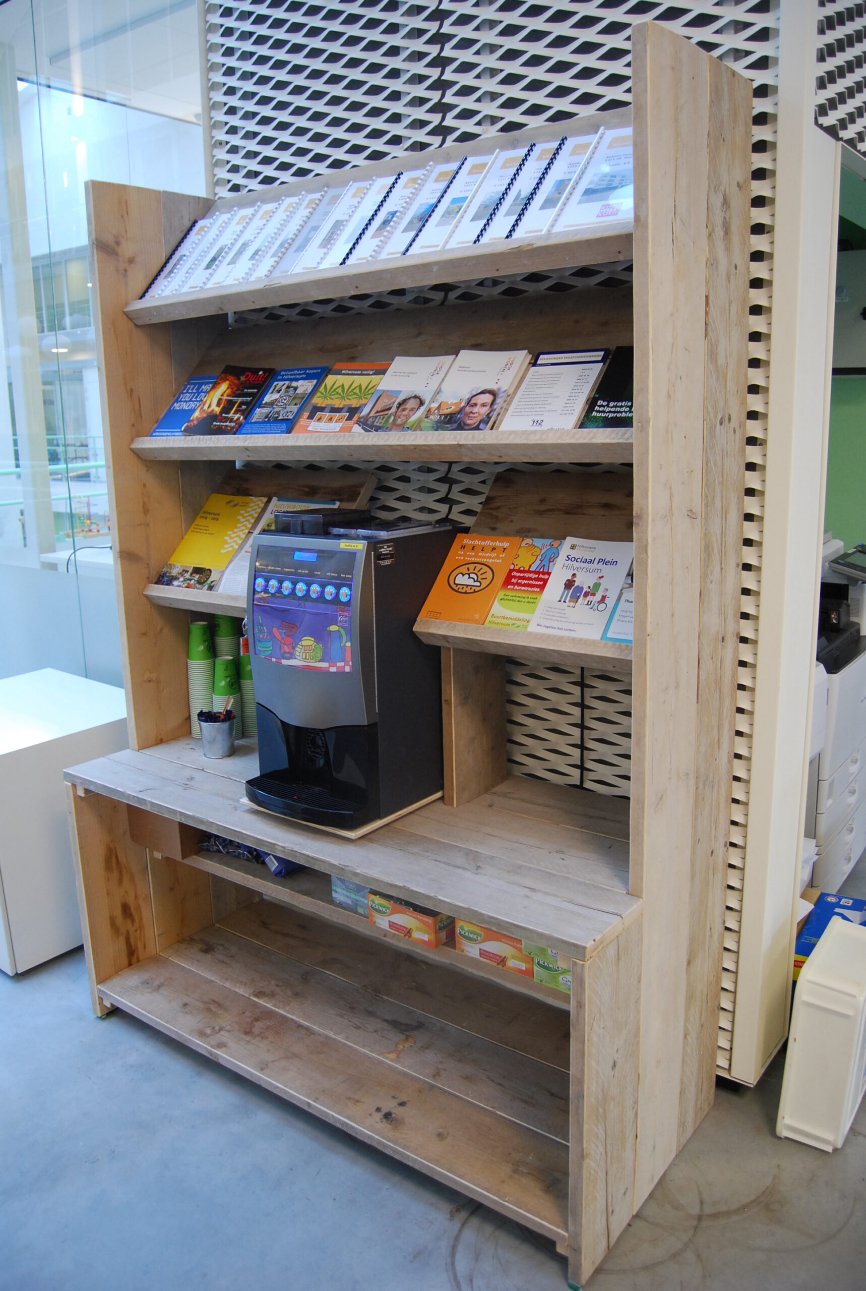 folderkast buffetkast steigerhout