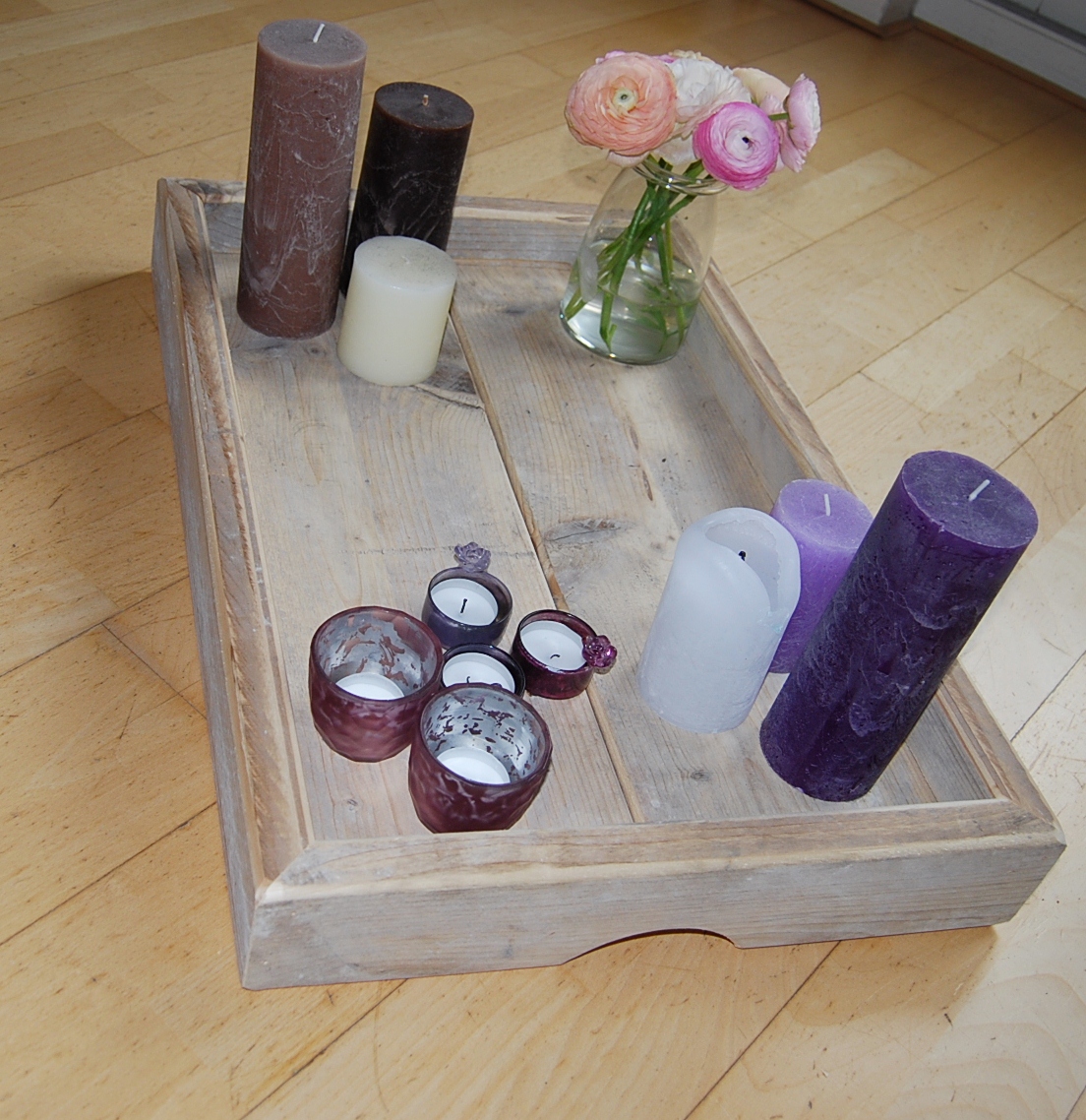 Dienblad oud / gebruikt steigerhout