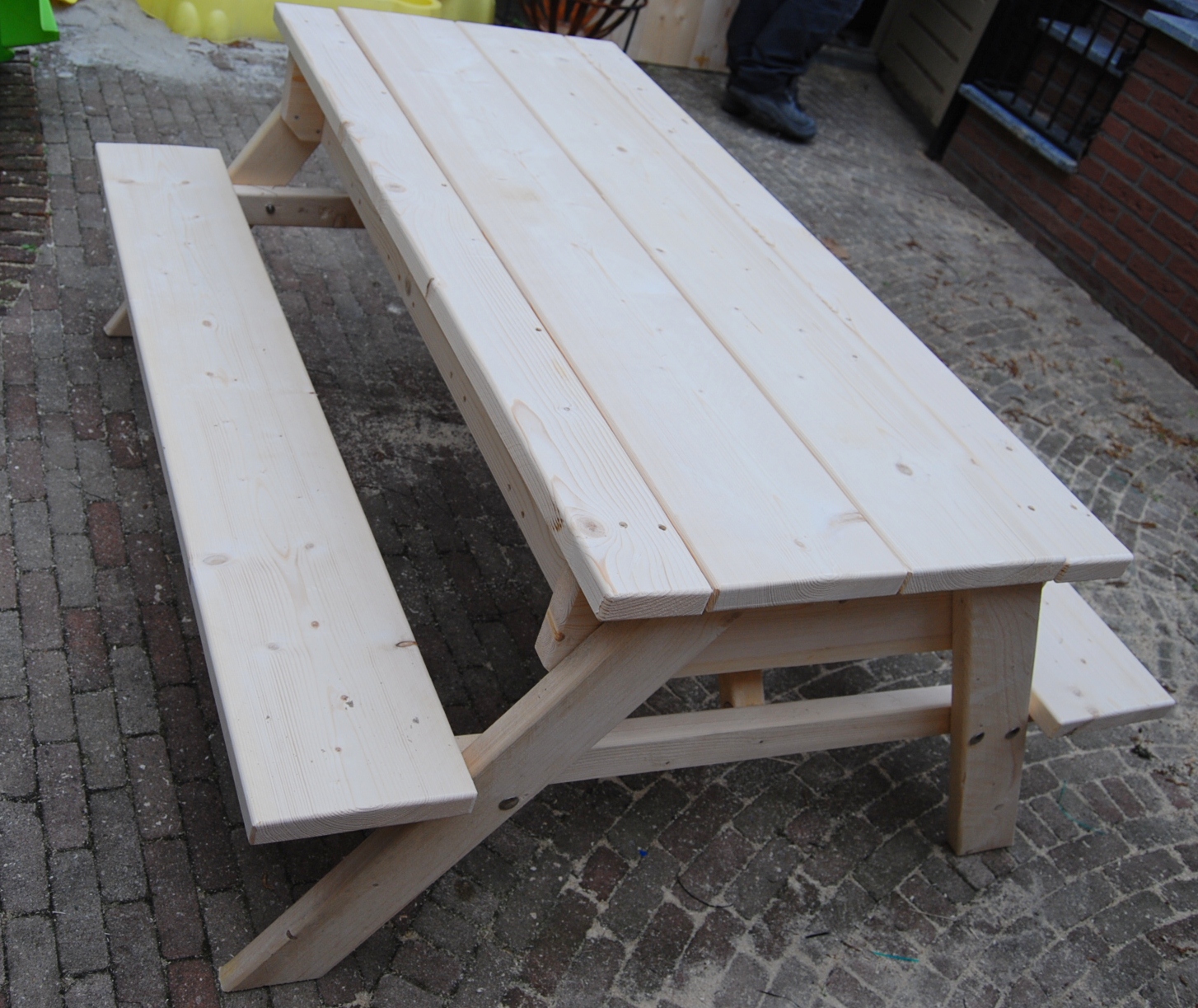 Picknicktafel zandbak