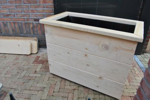Plantenbak steigerhout