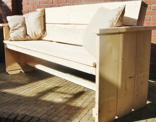 Bank steigerhout