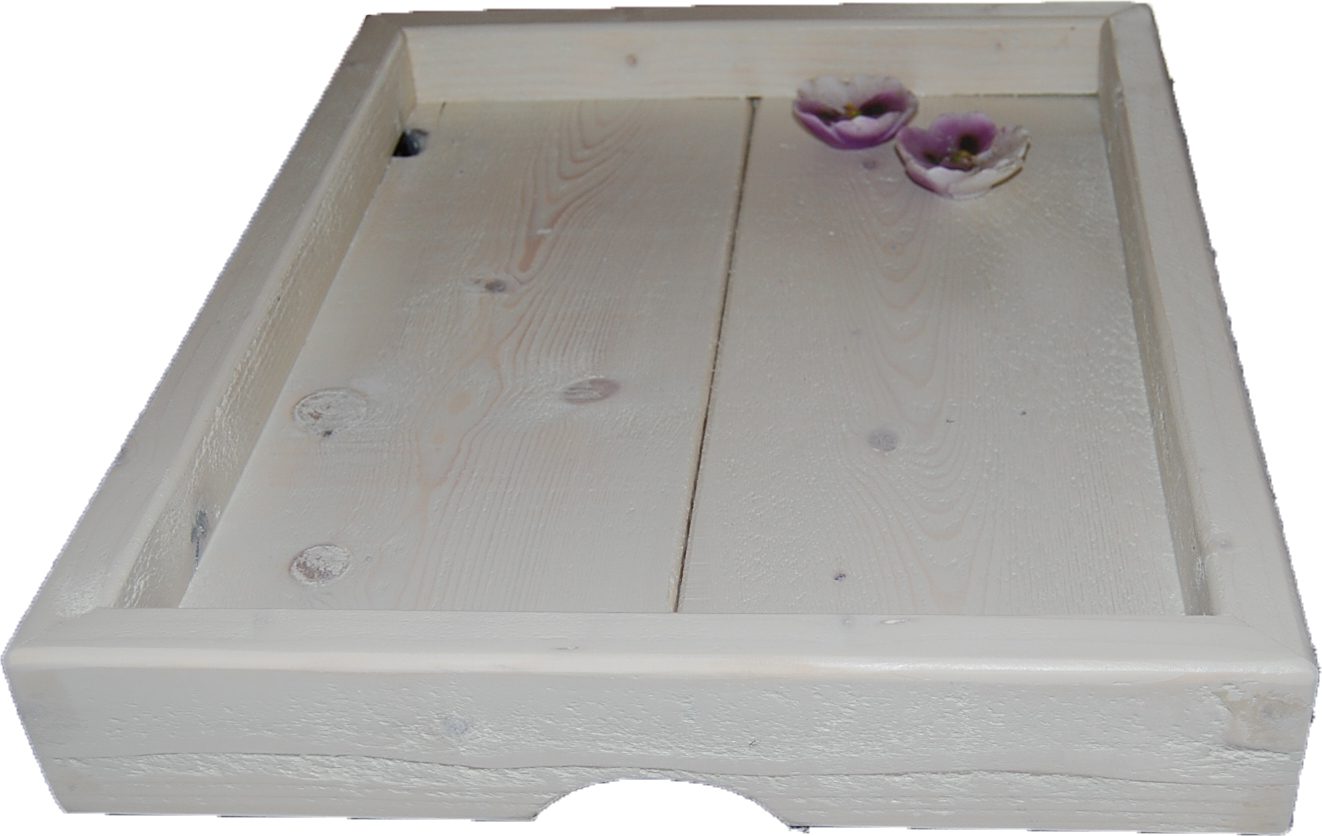 dienblad white wash