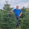 duurzame-nordmann-kerstboom-selectie-hilversum erse Nordmann kerstbomen te koop bij winkel Lankreijer aan de Cruquiusstraat 14 in Hilversum