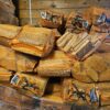 Ovengedroogd eiken haardhout in netzak 22 liter