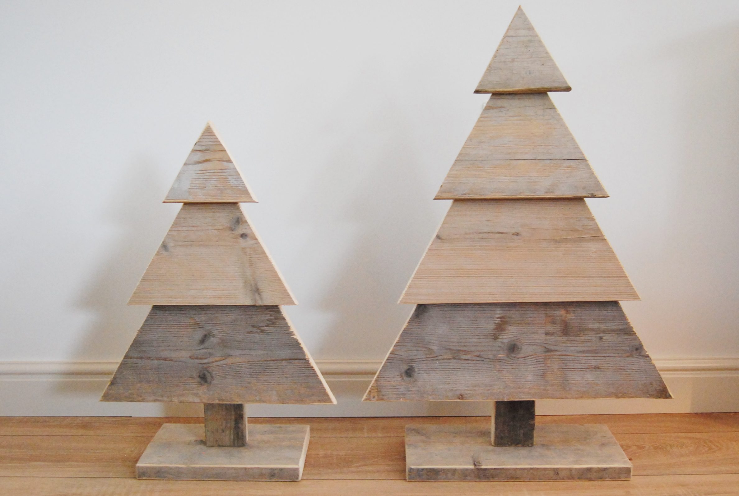 kerstboom gebruikt steigerhout
