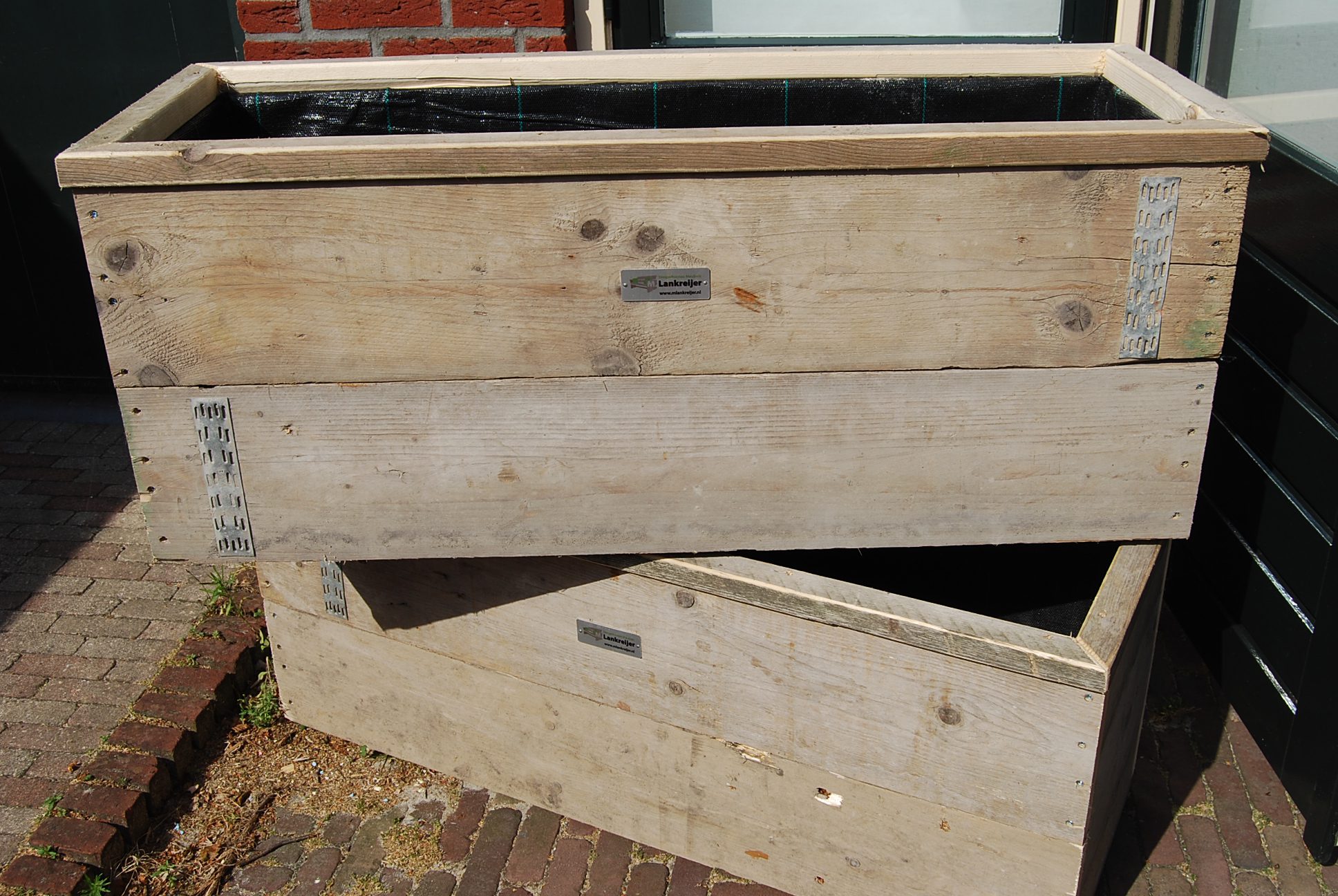 Plantenbakken gebruikt steigerhout