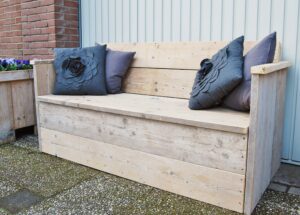Tuinbank Steigerhout