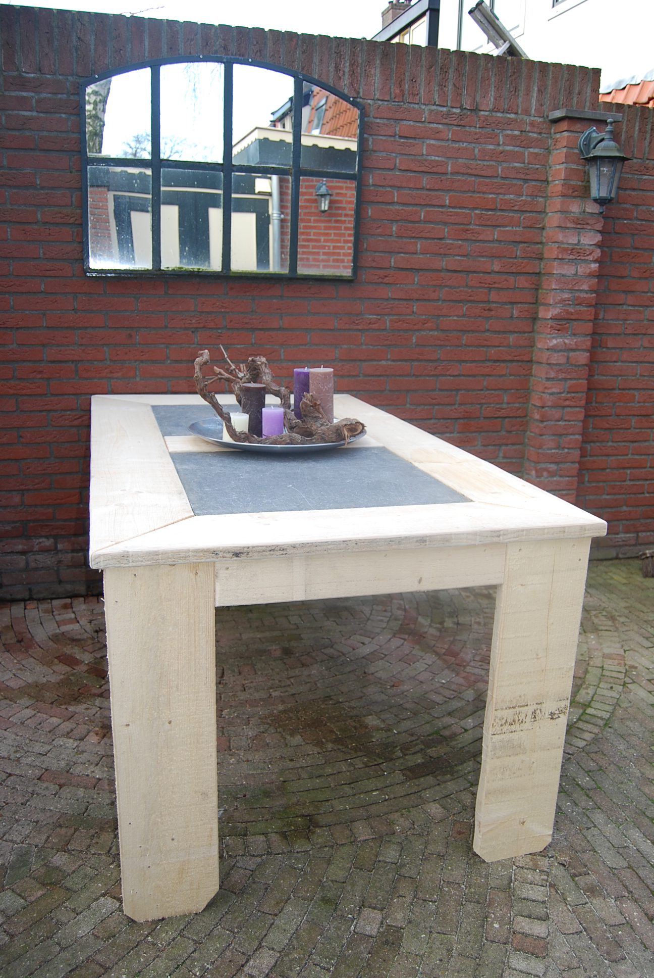 Tuintafel steigerhout